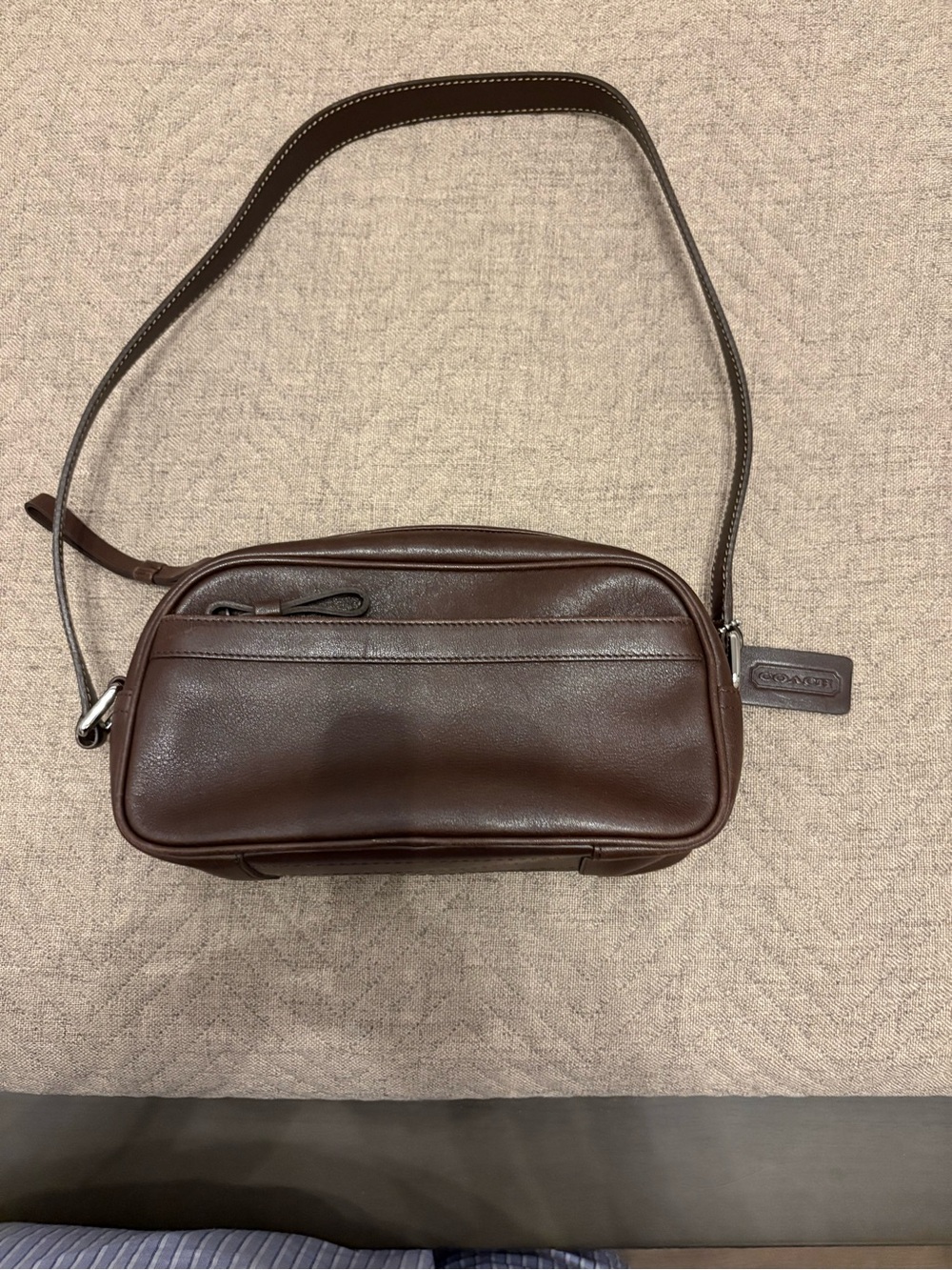 Coach Brown Leather shoulder Bag